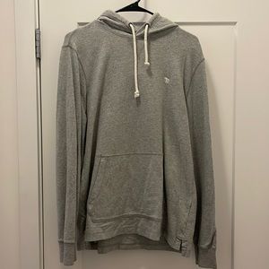 Men’s Large Abercrombie and Fitch Gray Hoodie